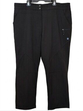 Activezone Sports Black Fleece Lined Softshell Snow Pants Size 3X Black Winter
